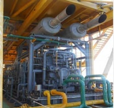 Ariel #JGD/6, 3555 HP, 1000 RPM, Six Throws, 5000 PSI, 10 MMSCFD, Caterpillar G3612