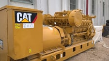 1045 KW Caterpillar #3512C, land drilling module, 600 Volts, 60 Hz, surplus diesel generator set
