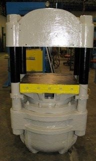 314 Ton, 24" x 24", Up-acting, 4-post, 15" daylight, 8" stroke, 20" dia.ram, 4" dia.posts, 64" tall, #2043
