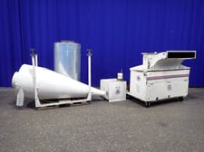 6" x 39" MPG #F-40HB, Granulator, w/Blower & Hopper, 20 HP, 1760 RPM, 460 V, 2003