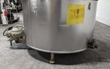 Pfaudler, Blender, Stainless Steel, 330 gallon capacity, 57" diameter x 30" deep, Jacketed Sidewall, w/Cover