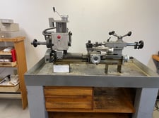 13.78" Wahli #Multi-76, multi purpose precision lathe, 5" 3-jaw chuck, tooling, Steady Rest
