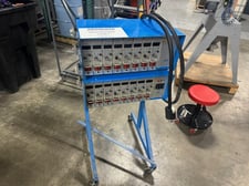 D-M-E #MFP16G, 16-zone hot runner controller, includes cables & stand