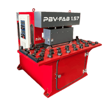 No. PBV-FAB-1.57 RMT, plate beveling machine, new
