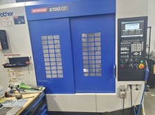 Brother #Speedio-S700X2, CNC drill & tap, 21 ATC, 27.6"X, 15.7"Y, 11.8"Z, 16k RPM, BT30, 11.8 HP, 2022