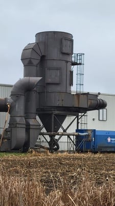 65000 cfm Waltz Holst #12-456-7045, baghouse dust collector