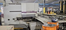 45 Ton, Murata Murata #Magnum-5000, 63" Y, 52 station, 2 automatic index, Fanuc, slug conveyor, 2011