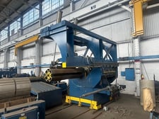 60" x .125" Rowe, Herr Voss roll feed Cut-To-Length line, 40000 lb., R to L, 160 FPM, 7 mechanical