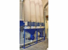 7500 cfm Dust Technology #DT-200, Modular Dust Collector w/Chip Transfer, (4) 132 sq.ft. filter area Filter