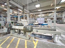 Bavelloni #GEMY-6, Straight-Line Edging Machine, 6-Spindle, R-L direction, 3-35 mm Glass Thickness, 0.5-5
