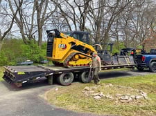 Image for Caterpillar #289D3, Compact Loader w/Forestry Mulcher/Buckets/Trailer, 27.7 gallon Fuel Tank, 74.3 HP Engine, 1400 hours, 2021