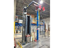 Wulftec #WHP-200, Stretch Wrapper w/Turntable, 56" width x 56" L x 76" H max Load Size, 4000 lb. Load