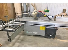 Image for Altendorf #WA-08, Sliding Table Panel Saw, 15.75" Saw diameter w/30 mm Arbor, 122" Cut length, 4.92" Cut depth, 7.5 HP, 3000-5000 RPM, 2011