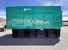 250 KW Cummins #DQDAA-1535781, diesel generator set, sound attenuated enclosure, 480 Volts, 2016