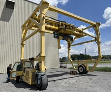 40 Ton, Combilift #SC3, mobile crane lift, 80" coil width, 8.8' vertical lift, John Deere engine