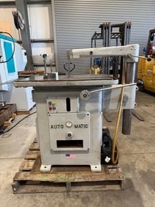 1/16"- 1-1/2" x 4-1/2" Lunn Davis #15, automatic keyseater broach, 42 SPM, 20" x 31" table