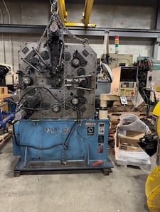 Itaya #MCS-30G, CNC wire former, .059"-.118" wire diameter, .944" spring diameter, 7.08" spring length