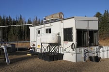 200 HP Gardner Denver #SSPG99D, screw compressor, 1-stage, Caterpillar G3306 ATAAC NG engine