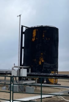 400 bbl Storage Tank, 2002