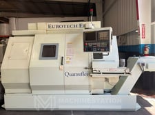 Eurotech #Elite-Quattroflex-420SLLY, CNC lathe, 20.4" swing, collet chuck, 1.7" bar, 9.44" dia., 12.6" lgth