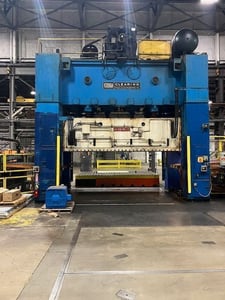 500 Ton, Clearing #S4-500, press & blanking line, 12" stroke, 48" Shut Height, 20" adj., 15-50 SPM, 186" x