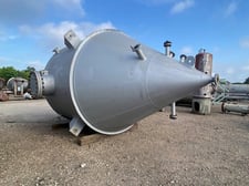 6224 gallon 50 psi, 9' 7" diameter, Dahlman, mawp: 50/fv @ 740°F, Dahlman board: 4, serial #930104, Chrome