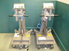 700 lb. Newark #EL7005LSP-is, drum pallet jack with Siulei easy lift equipment