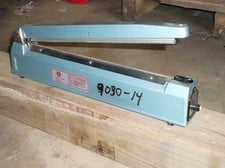Vertrod #KF-400H, bag sealer, 16" wide seal bar, 120 V.