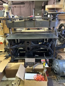 Seybold, Dual Head Die Press, retooled in 2023