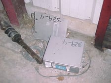 7000 lb. Digiflex #0112-4-2, above floor digital platform scale, 72" x 60" platform, 1980