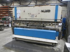 110 Ton, LVD #110/10-PPU, CNC Press Brake, 2-Axis Up-Acting, 10' overall, 105" between housing, 17.7" throat