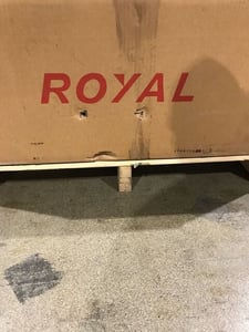 Royal Electric #RA6068001, Spindle Motor, 5000 RPM, New