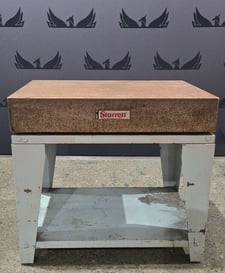 3 6" x 24" x 6" Starrett #913542, Granite Surface Plate