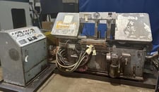 Marvel #15A, horizontal band saw, Auto Stock Infeed (2) Vises, 15" x20" capacity, 5 HP, 55-400 FPM, coolant