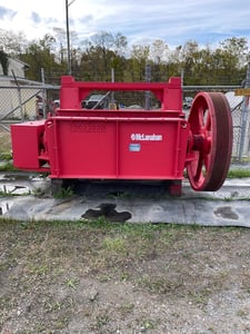 Mclanahan, 24" x 60" Double Roll Crusher, includes spare rolls
