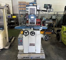8" x 16" Kent #KGS-200, horizontal reciproc table surface grinder, 8" dia. x 1" W x 1.25" bore wheel, 2850