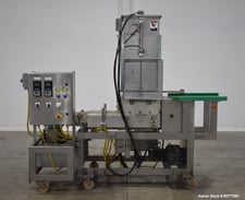 Margarine Extrusion & Pumping System, Stainless Steel, 4" diameter x 36" L horizontal feed screw, Waukesha