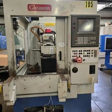 Gleason #GTR-250VG, CNC Chamfer, 10" Dia X 19.7" L max, 14" face, 5k RPM, Fanuc 16M cnc, coolant, tooling
