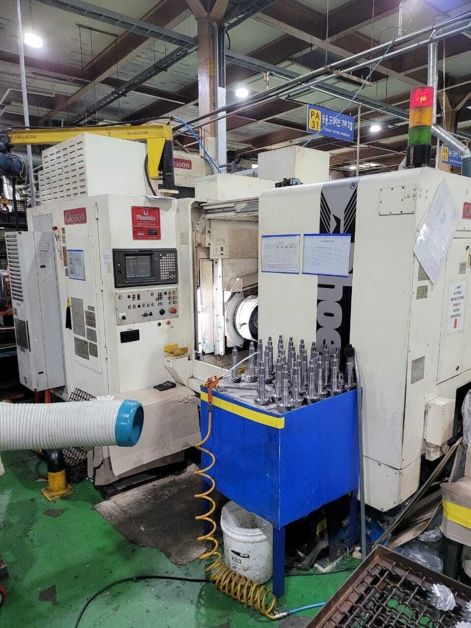 Gleason #450HC, CNC Bevel Cutting Machine, 17.7" Dia Gear, 2.6" max face, 10.1 ratio, dry cut, Fanuc 150-MB