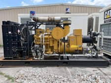 275 KW Caterpillar #CG137-8, 277/480 Volts, 3-phase, 7726 hours, 400 HP @ 1800 RPM, load tested, 2014
