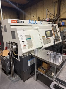 Mazak #Quick-Turn-Nexus-200M, 26.5" swing, 8" chuck, 2" bar, 12 tools, 35 HP, 5000 RPM, Fusion 640T Nexus
