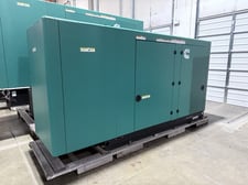 125 kW Cummins #C125D6D, Diesel Generator, 480 Volts, 3 phase, sound attenuated enclosure, 2023