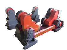 550 Ton, BMT #DZG, Tank Turning Rolls, 10 models, VFD speed adj., metal & rubber roller options, build to