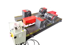 650 Ton, BMT #DKG, Adjustable Tank Turning Rolls, 12 models, VFD speed adj., metal & rubber roller options