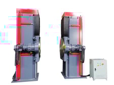 20000 lb. BMT #HBJ-M, Motorized Elevating Weld Positioners, 5 models, 0.1-1 RPM, build to order