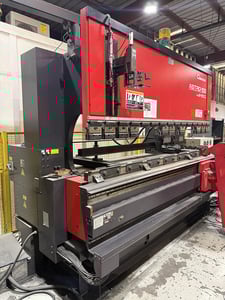 125 Ton, Amada #Astro-100FBDIII-1253MH, CNC robotic press brake, 10' overall, 106.3" between housing, 5.91"