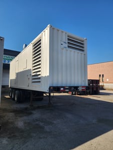 1000 KW Caterpillar #XQ1000, diesel portable generator, 277/480 Volts, 2007