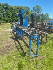 Swing cutoff Saw, 14" blade, 5 HP, in/out feed