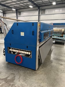 1-Lane Chicago #S-13-2000, Folder Crossfolder w/ Stacker & Conveyor, R.H. Discharge, 208 V., 2004