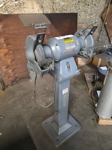 Baldor, double bench pedestal grinder, 3/4 HP, 115/230 V., 1-phase, 3600 RPM